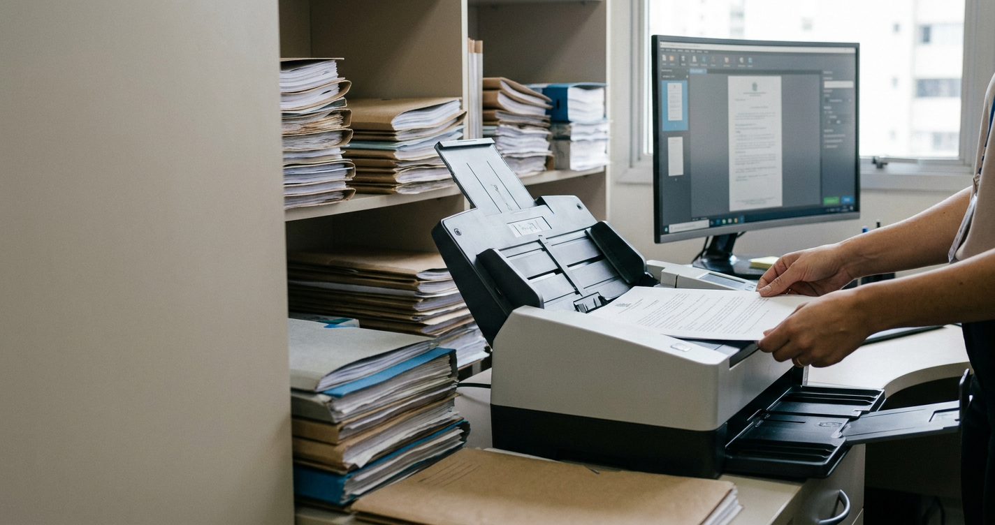 Digitalizar documentos: por onde começar sem errar