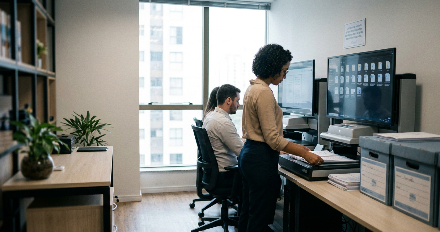 Quais documentos empresariais podem ser descartados após digitalização jurídica?